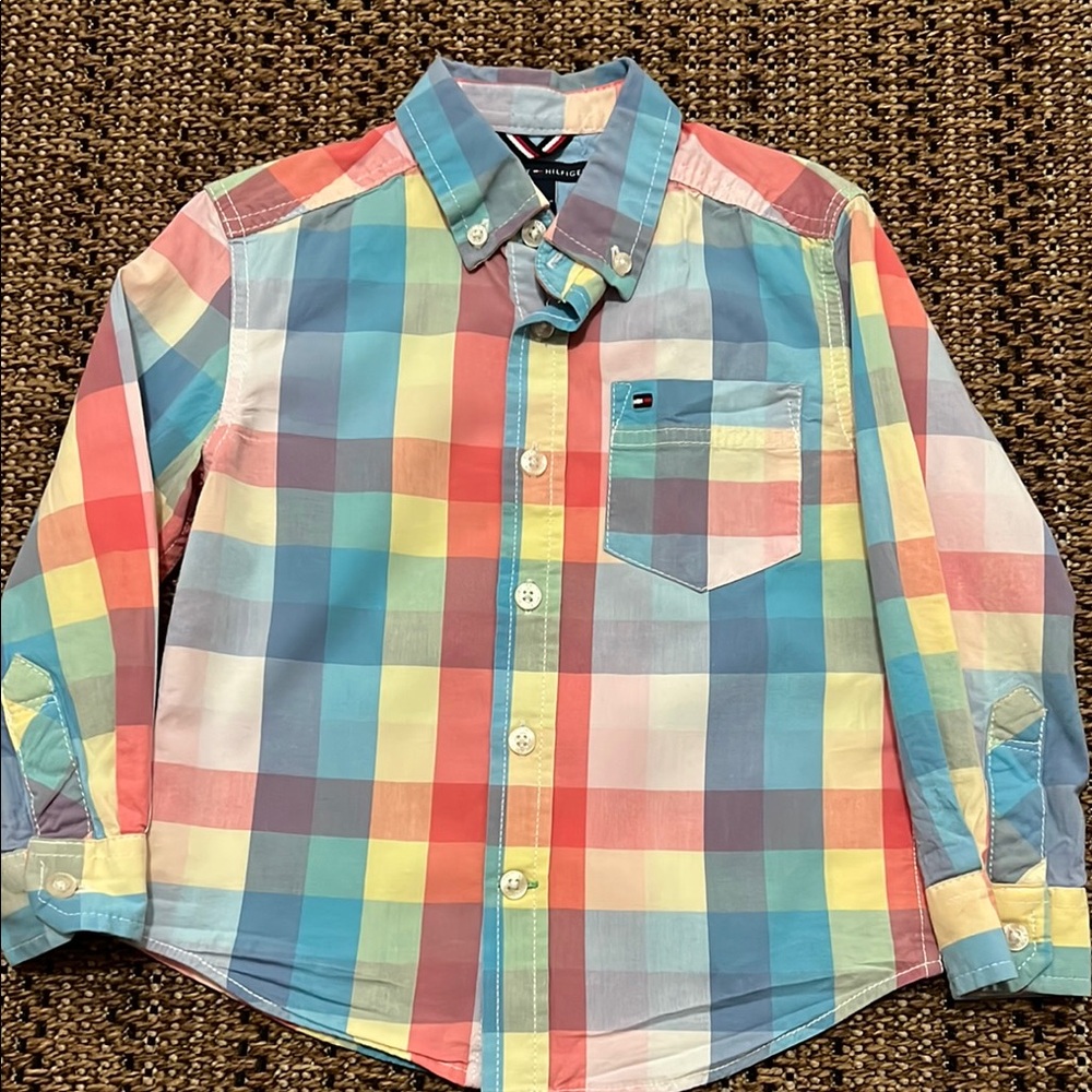 Tommy Hilfiger Multicolor Plaid Shirt
